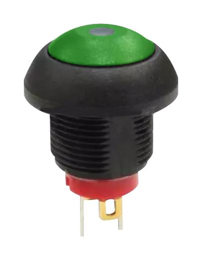 Multicomp Pro Mpp12-6B2A6Sm1Cas05L00 Pushbutton Sw, Spst, 0.4A, 32Vac, Panel