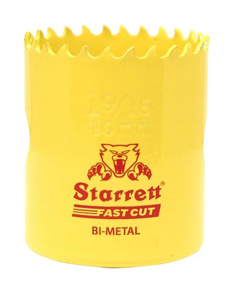 Starrett Fch0196 Holesaw, Bi-Metal, 40mm, 41mm