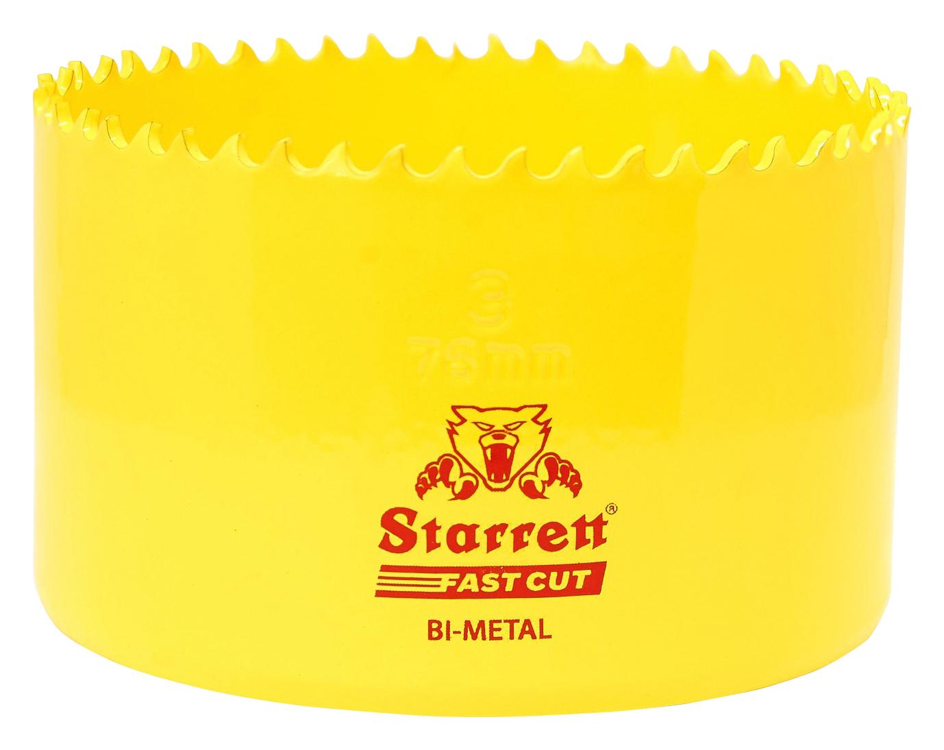 Starrett Fch0300 Holesaw, Bi-Metal, 76mm, 41mm