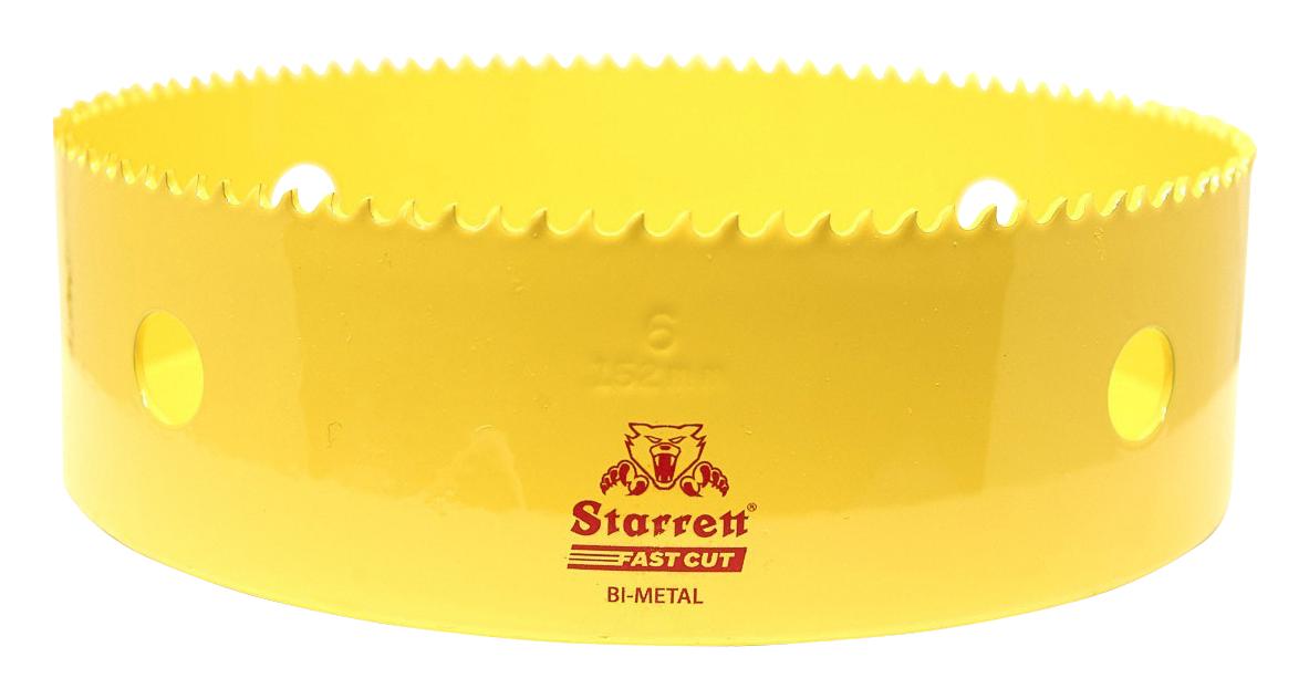 Starrett Fch0600 Holesaw, Bi-Metal, 152mm, 41mm