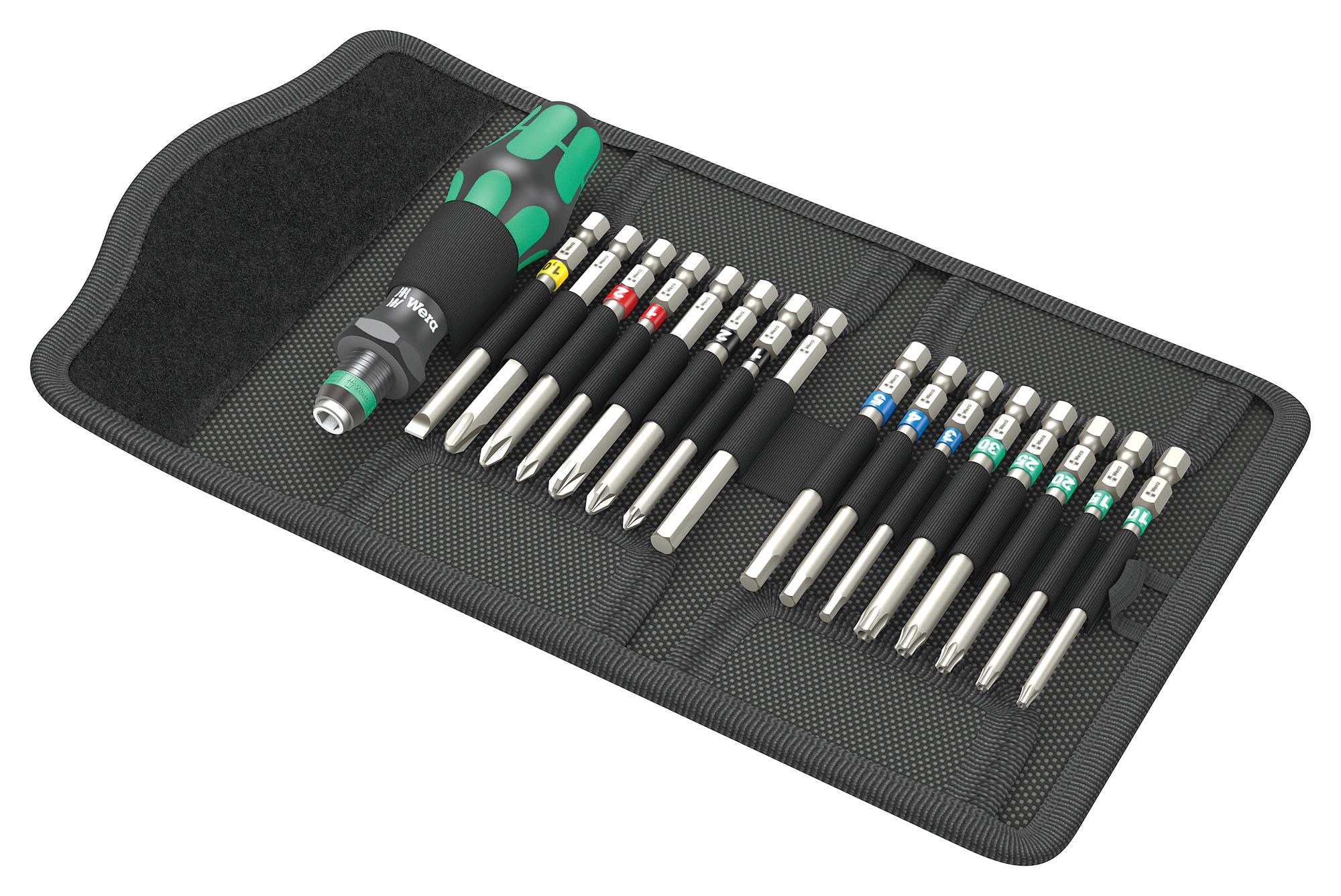 Wera 05059303001 Screwdriver Set, 17Pc