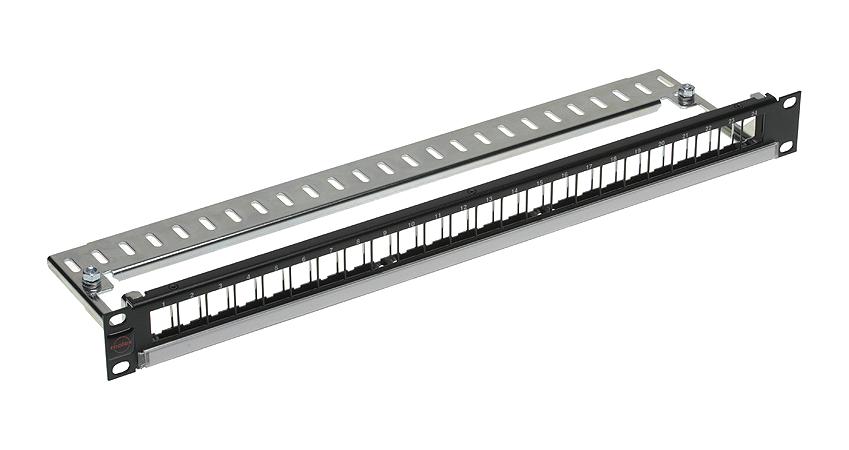 Molex Ces Pid-00258 Patch Panel, Unloaded, 24Port, 1U