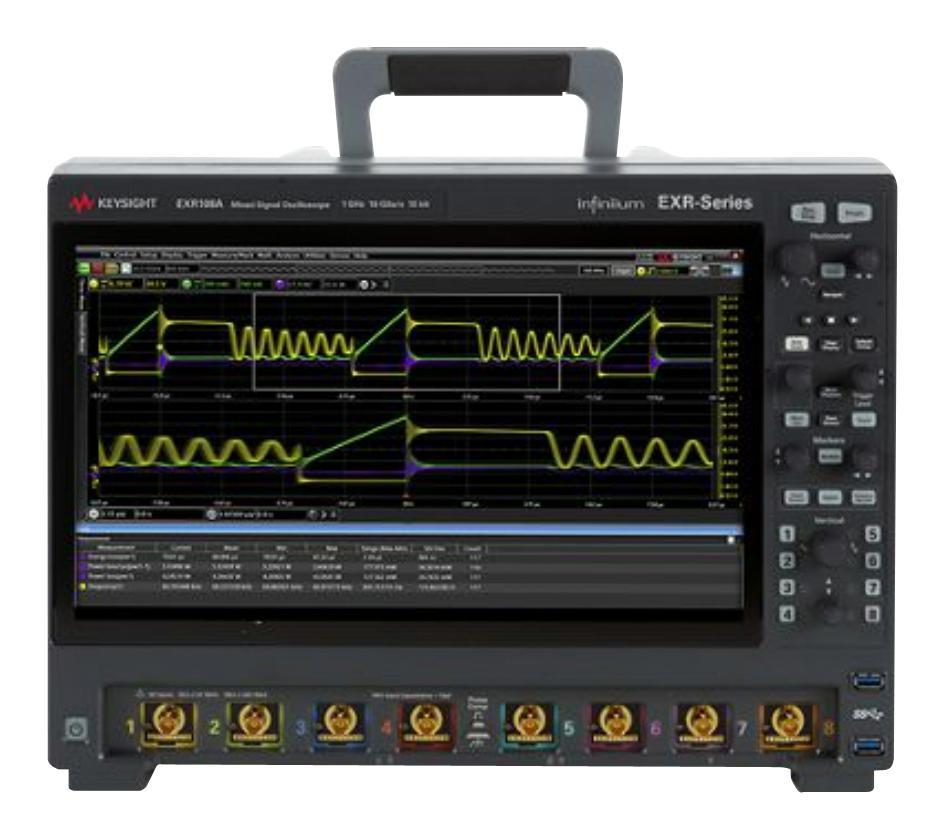 Keysight Technologies Exr108A Oscilloscope, 1Ghz, 16Gsps, 8 Channel