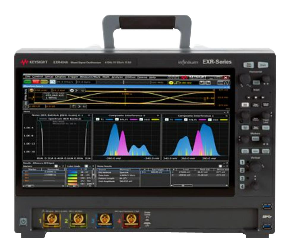 Keysight Technologies Exr404A Oscilloscope, 4Ghz, 16Gsps, 4 Channel