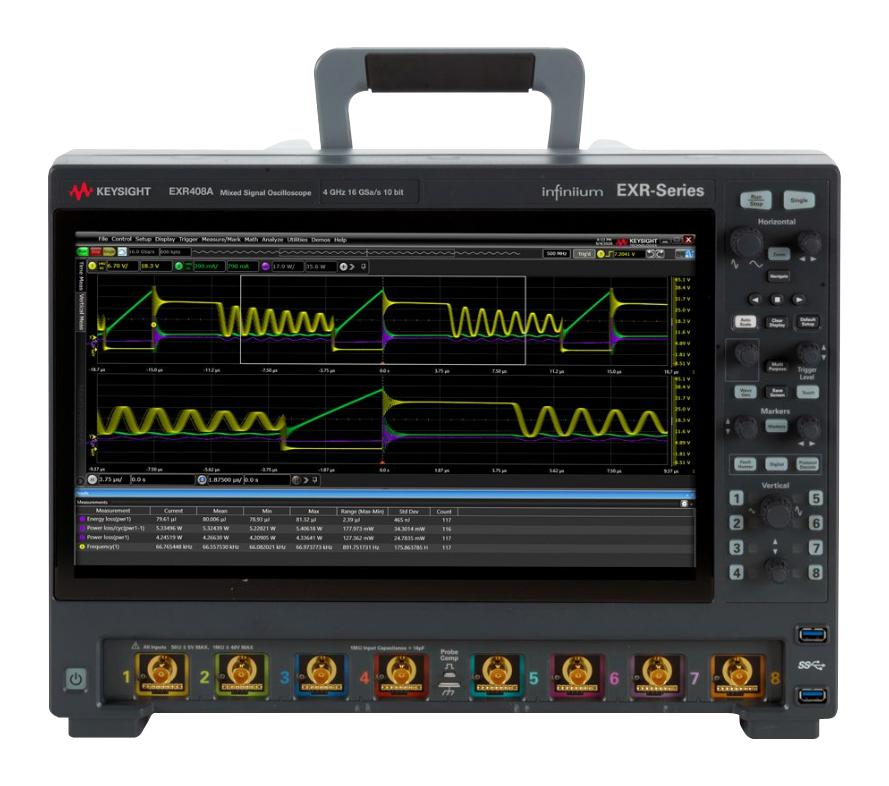 Keysight Technologies Exr408A Oscilloscope, 4Ghz, 16Gsps, 8 Channel