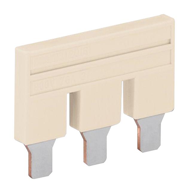 WAGO 2016-402 Jumper, 2Pos, Rail Mount Terminal Block