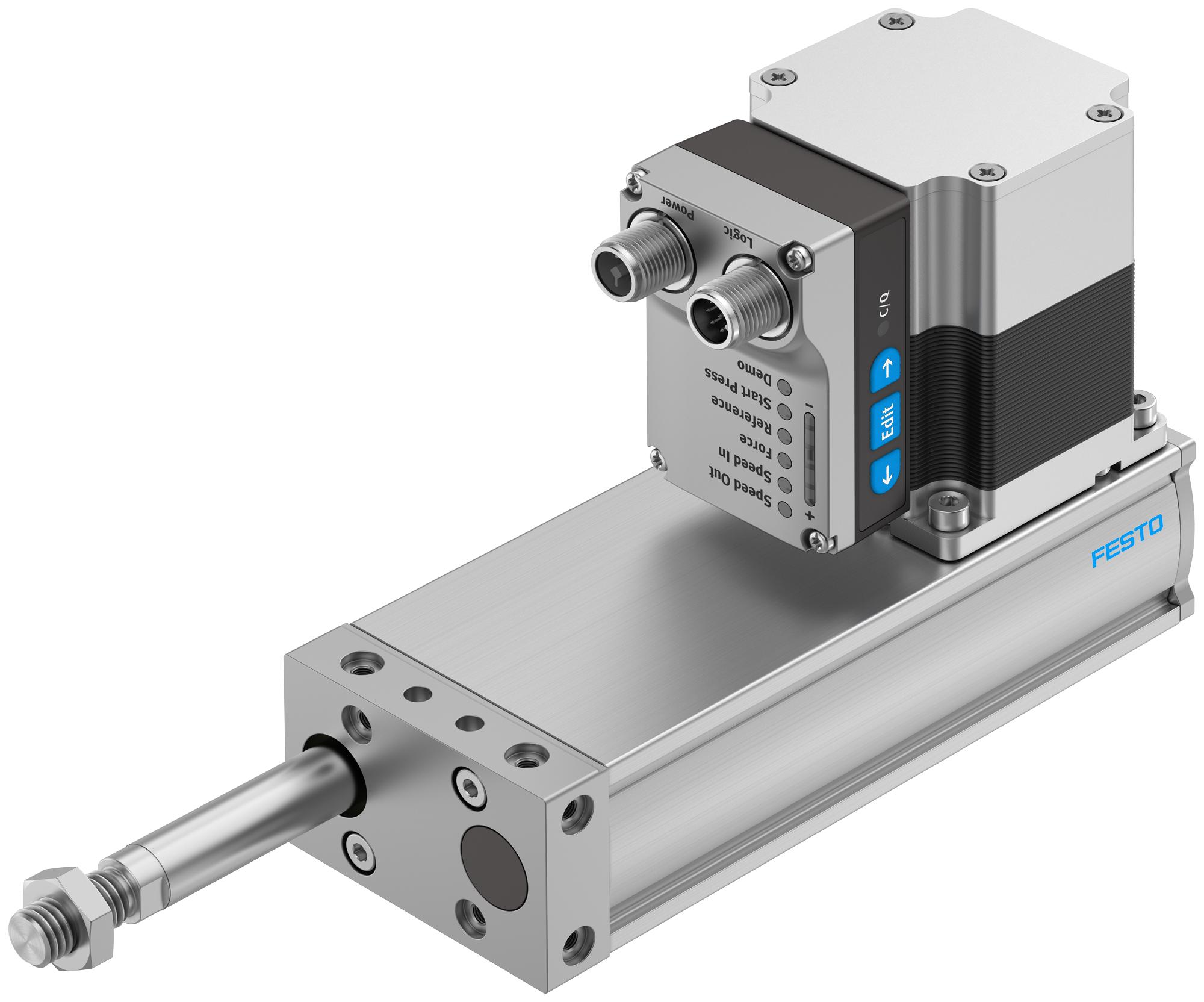 Festo 8102171 Elec Cyl Unit, Toothed Belt, 80mm, 5.3A