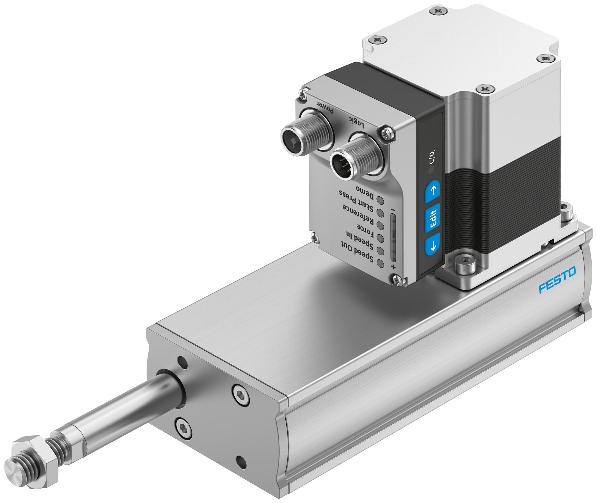 Festo 8102167 Elec Cyl Unit, Toothed Belt, 80mm, 5.3A