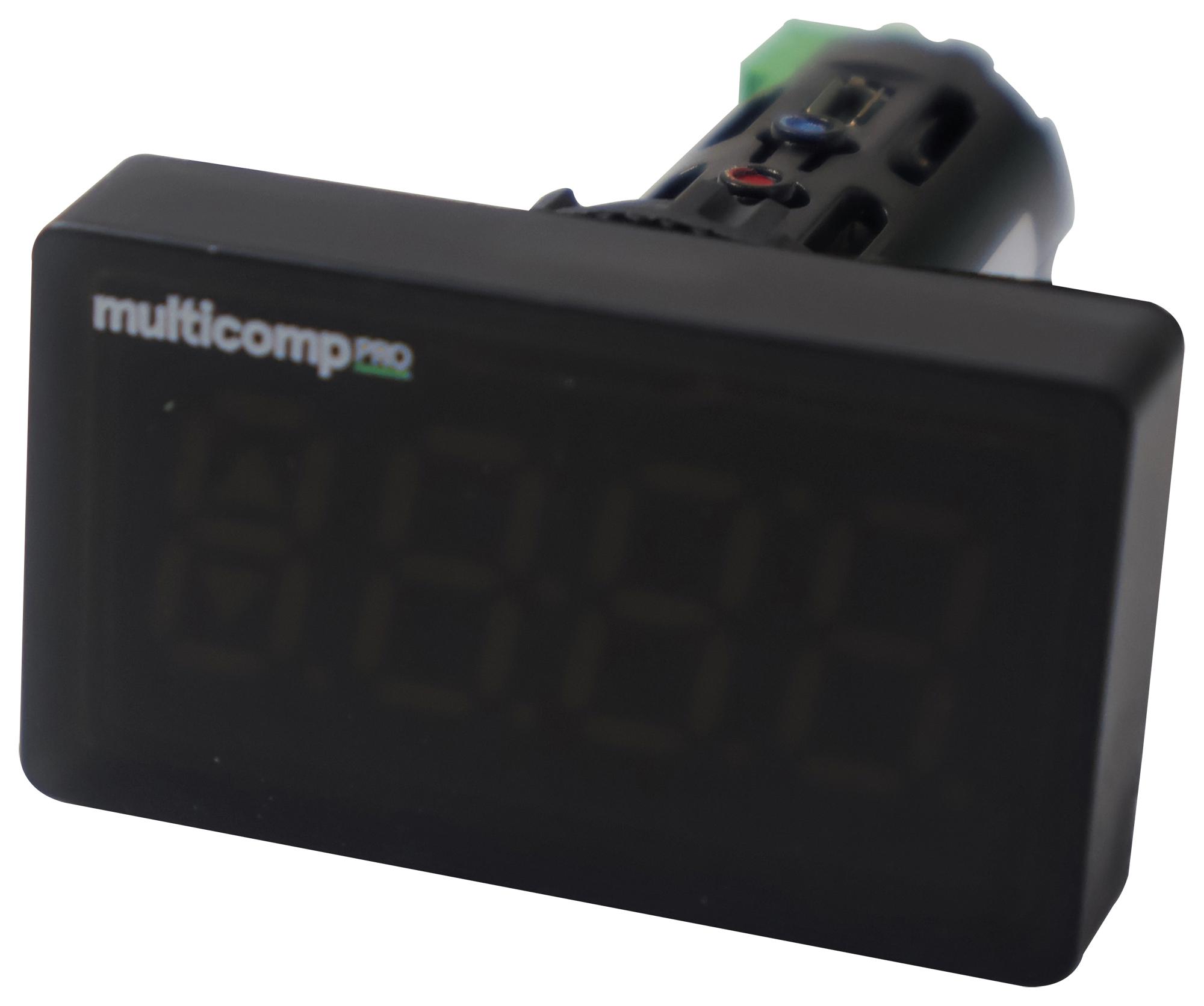 Multicomp Pro Mp-335Rs-21 Panel Meter, 4Digit, 14mm, 24V