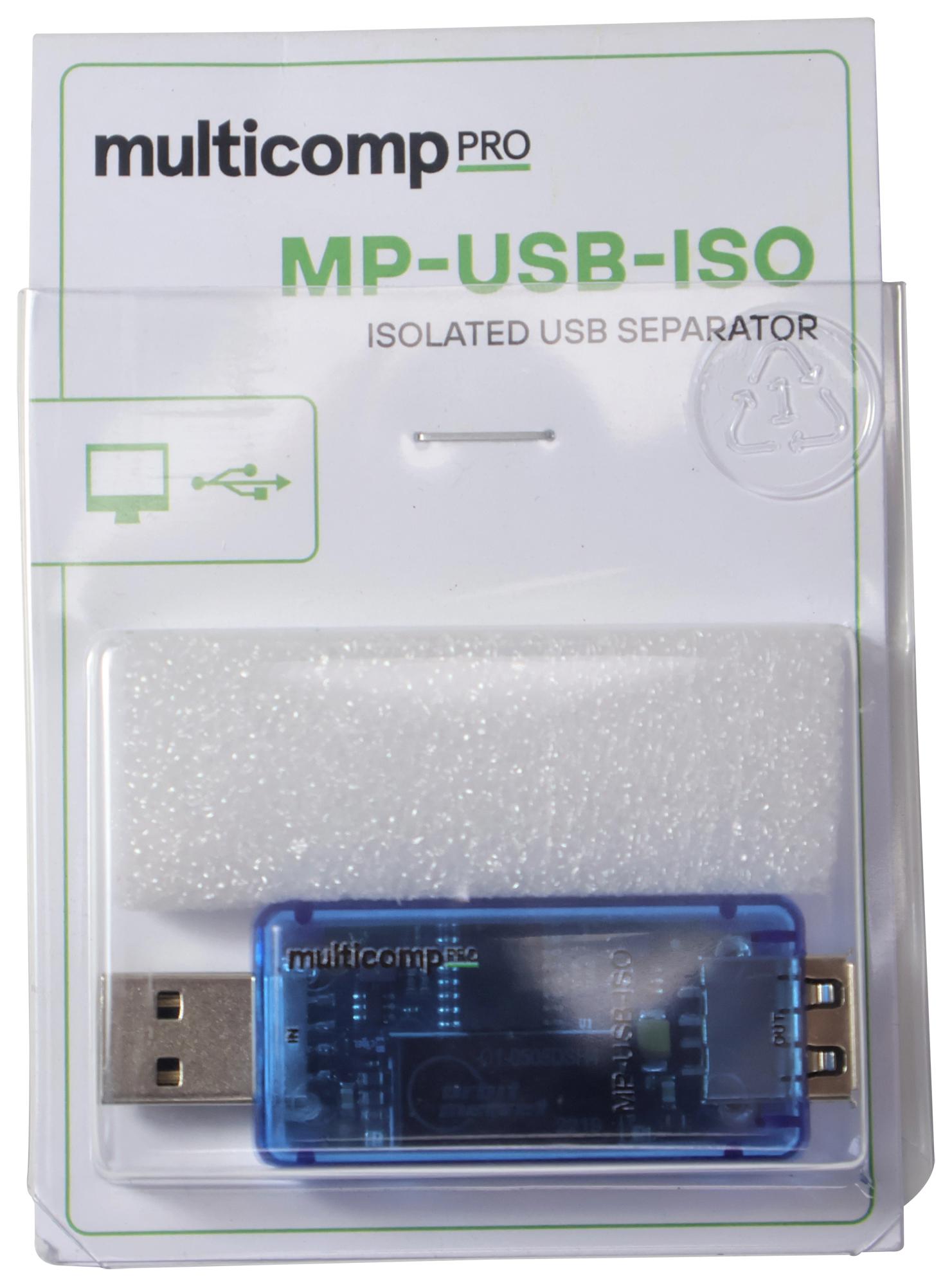 Multicomp Pro Mp-Usb-Iso Usb Separator, Isolated