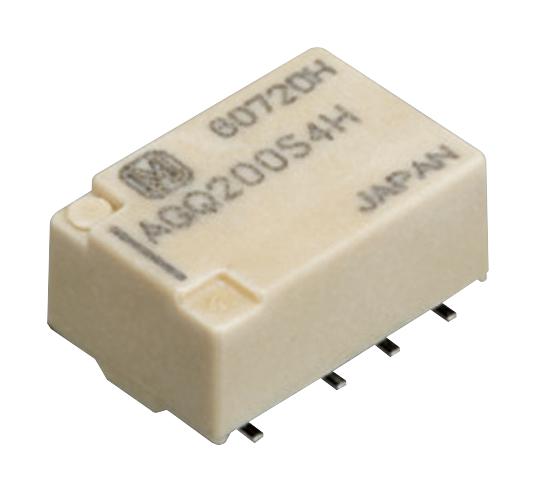 Panasonic Agq200A4Hz Signal Relay, Dpdt, 4.5Vdc, 2A, Smd