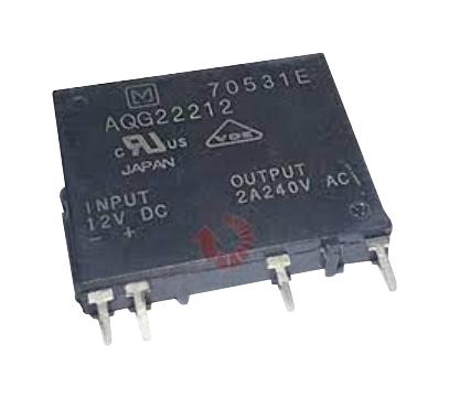 Panasonic Aqg22212 Solid State Relay, 2A, 9.6-14.4Vdc, Th