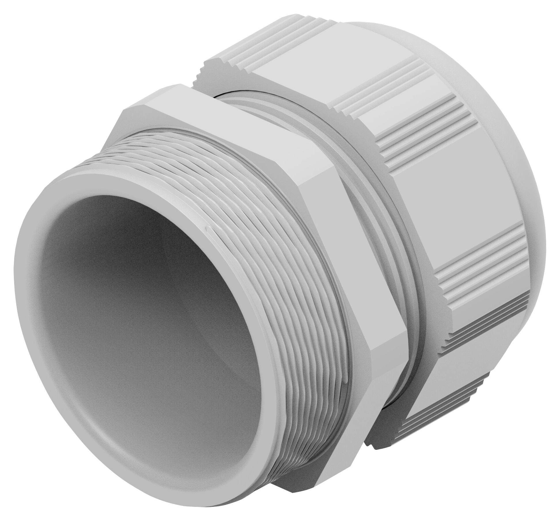 Entrelec TE Connectivity 1Sng601145R0000 Cable Gland, Nylon 6, 44mm, M63X1.5