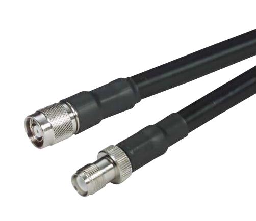 L-Com Ca4Rtmrtf020 Rf Cable, Tnc Rp Jack-Tnc Rp Plug, 6.2M