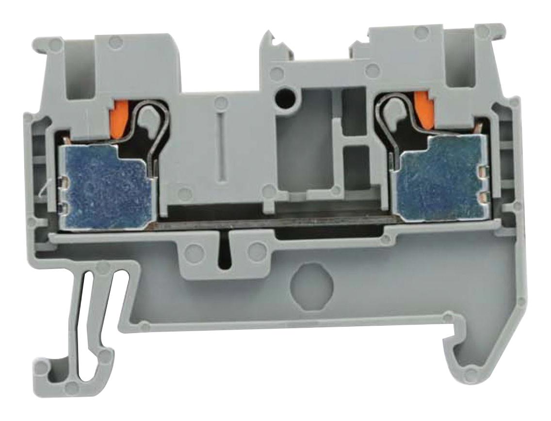 Multicomp Pro Mp012095 Terminal Block, Din Rail, 4Way, 26-12Awg