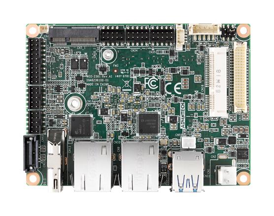 Advantech Mio-2361Ew-S6A2N Sbc, Pico-Itx, Atom E3940, 1.8Ghz