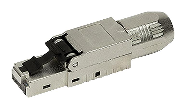 Roline 21.17.0325 Mod Connector, Cat6A, Rj45 Plug, 8P8C, Cable