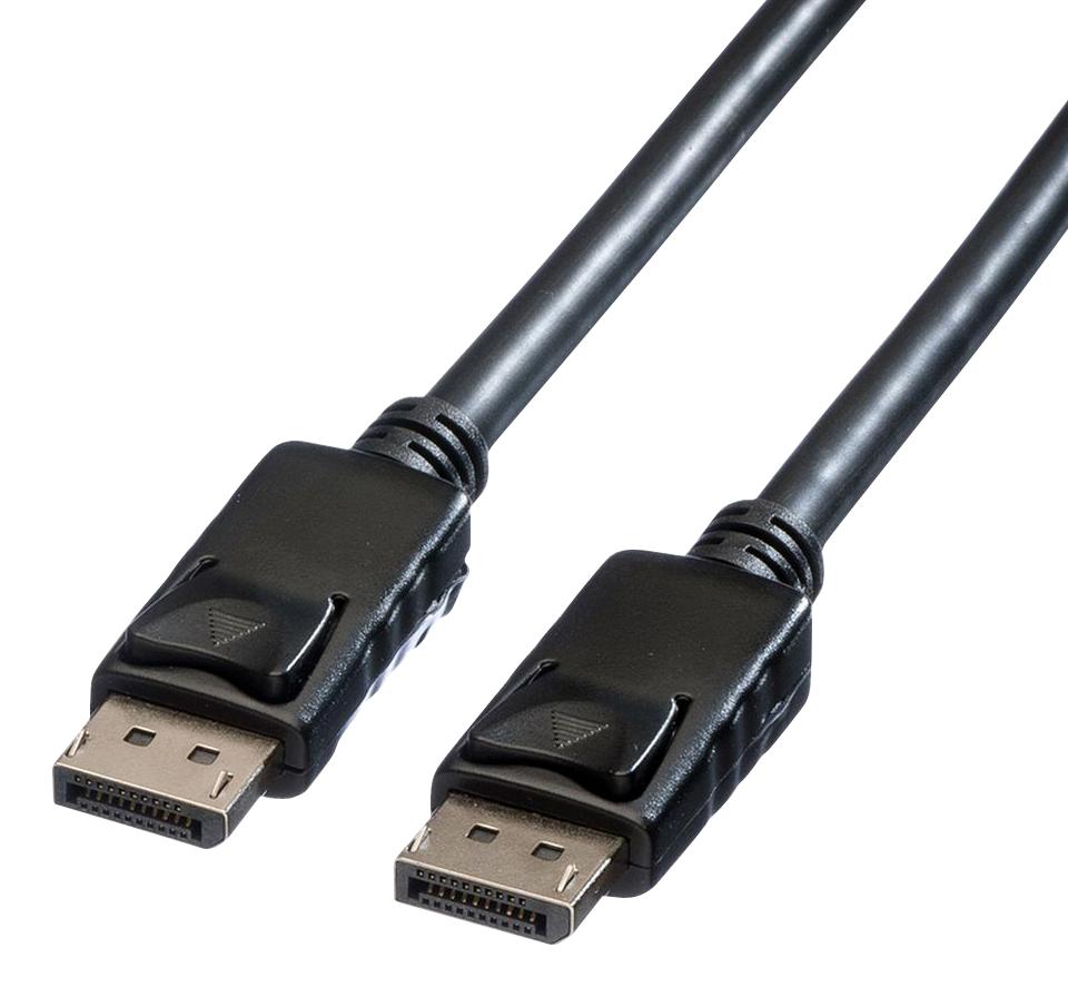 Roline 11.04.5981 Cable, Displayport Plug-Plug, 4.9Ft