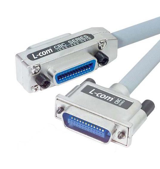 L-Com Cbc24-05M Cable, Ieee-488 Plug+Rcpt- Rcpt, 19.7