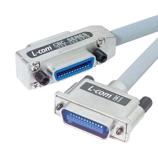 L-Com Cbc24-1M Cable, Ieee-488 Plug+Rcpt- Rcpt, 3.3'