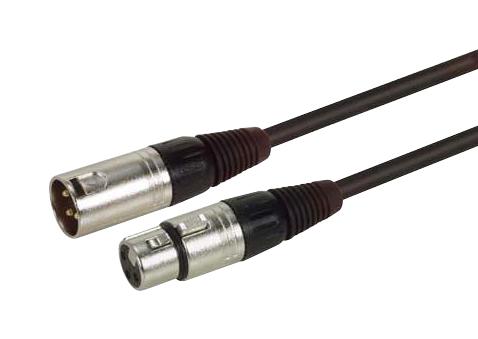 L-Com Caxlr2Xlr-15 Cable Assy, 3P Xlr Plug-Rcpt, 15'