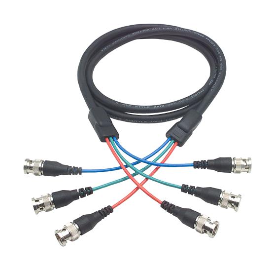 L-Com Ctl3B-5B Cable, Bnc Plug-Plug, 1.52M