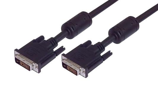 L-Com Ctldvidmmlz-15 Cbl Assy, Dvi-D Dual Link Plug-Plug, 15'