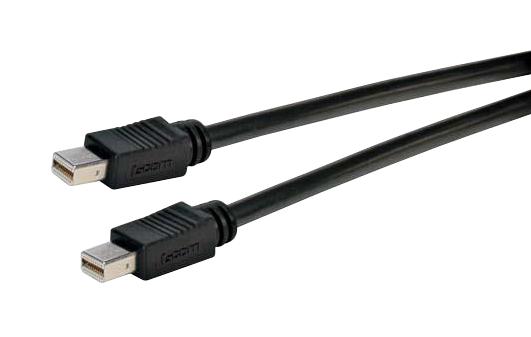 L-Com Dpcac3mm-1M Cable Assy, Mini Dp Plug-Plug, 3.3'