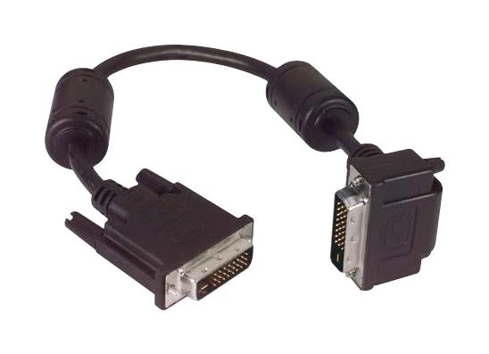 L-Com Dvidd-Ra2-1 Cable Assy, Dvi-D Dl R/a Plug-Plug, 1'