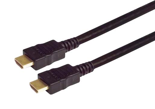 L-Com Hdcabk-3 Cable Assy, Hdmi Plug-Plug, 9.8'