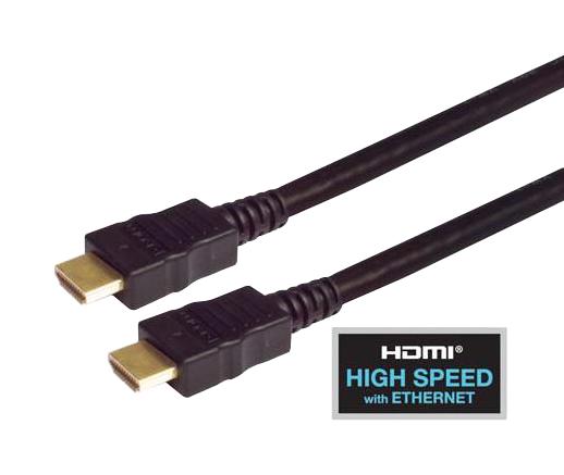 L-Com Hdcammz-0.5 Cable Assy, Hdmi Plug-Plug, 19.7