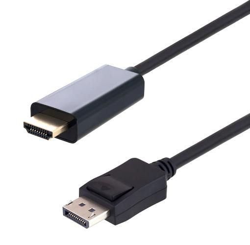 L-Com Vha00014-05M Cable, Hdmi To Displayport Pl-Pl, 1.6Ft