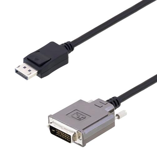 L-Com Via00001-10F Cable/dvi-D Dual Link Pl-Display Pl/10Ft