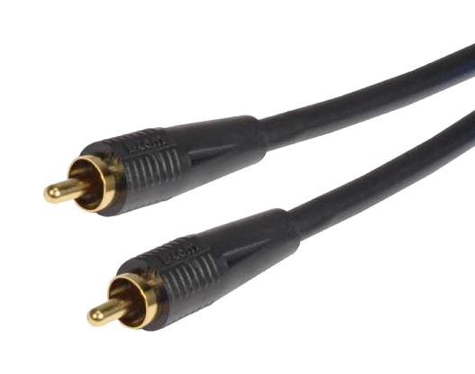 L-Com Cc59A-Rr-1 Cable Assy, Rca Phono Plug-Plug, 1'