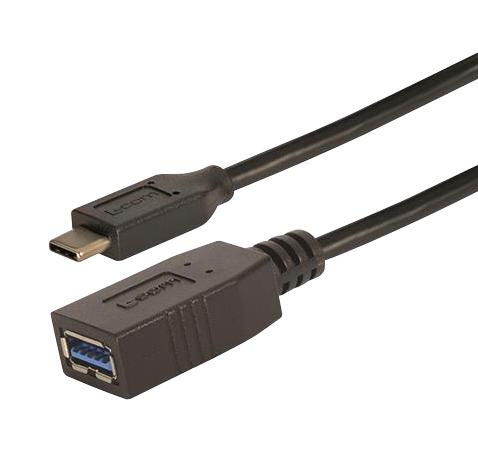 L-Com Cau31Caf-3F Usb Cable, 3.0 C Plug-A Rcpt, 3'