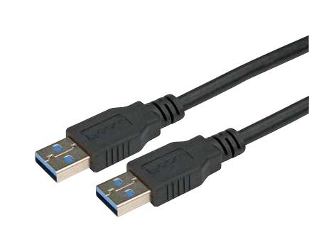 L-Com Cau3Zaa-3M Usb Cable, 3.0 A Plug-A Plug, 9.8'