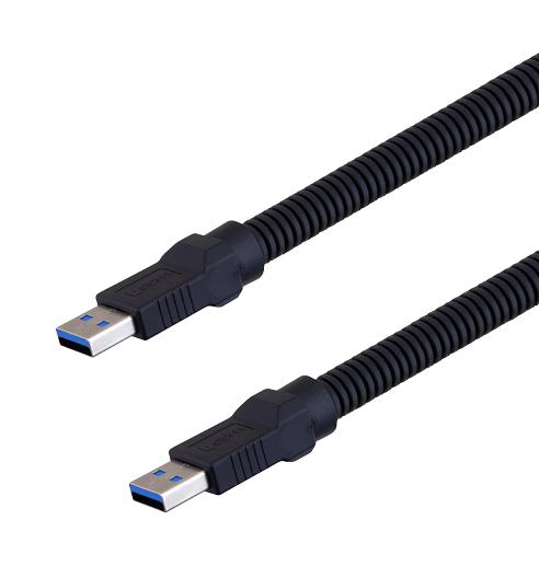 L-Com U3A00003-105M Usb Cable, 3.0 A Plug-A Plug, 4.9'