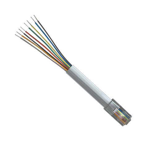 L-Com Tdc005-1 Enet Cord, Rj45 Plug-Free End, 310mm