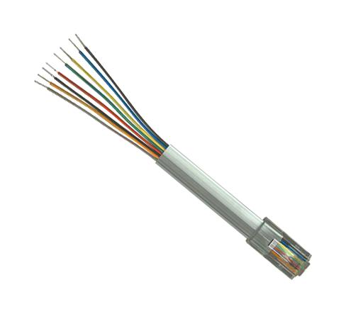 L-Com Tdc005-5 Enet Cord, Rj45 Plug-Free End, 1.52M