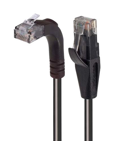 L-Com Trd815Ra2Blk-10 Enet Cord, Rj45 R/a Plug-Plug, 3M