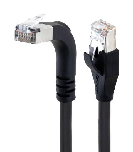 L-Com Trd855Sra2Dbl-4M Enet Cord, Rj45 R/a Plug-Plug, 4M