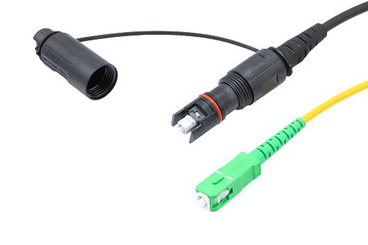 L-Com Foc03D3015N02M Fo Cable, Hi-Optic Sc-Sc Simplex, 2M