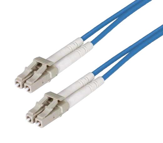 L-Com Fodlc50-Bl-10 Fo Cable, Lc-Lc Duplex, Om2, 32.8'