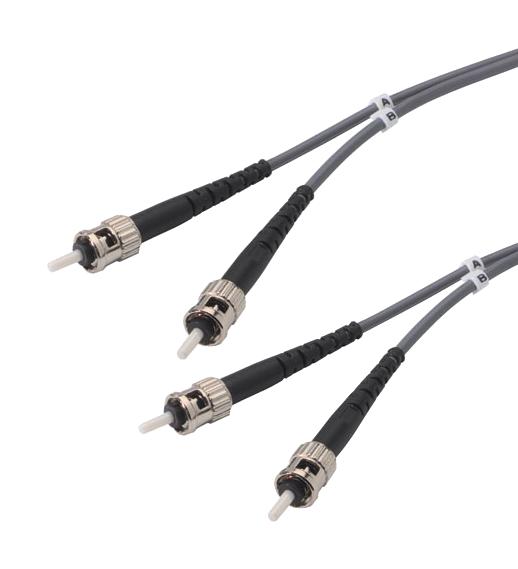 L-Com Fodstc-04 Fo Cable, St-St Duplex, Om1, 13.1'