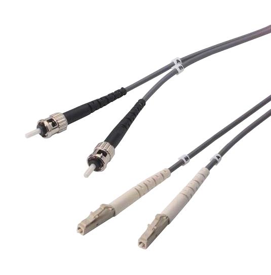 L-Com Fodst-Lc-02 Fo Cable, St-Lc Duplex, Om1, 6.6'