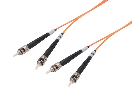 L-Com Fodst-Or-10 Fo Cable, St-St Duplex, Om1, 32.8'