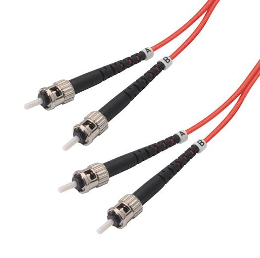 L-Com Fodst-Rd-01 Fo Cable, St-St Duplex, Om1, 3.3'