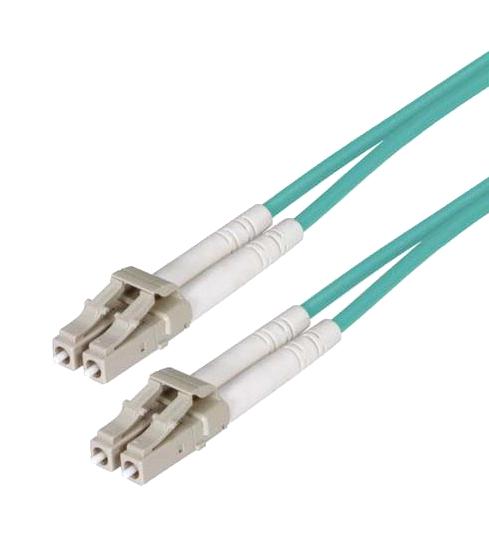 L-Com Fodzlccl-Om3-2 Fo Cable, Lc-Lc Duplex, Om3, 6.6'