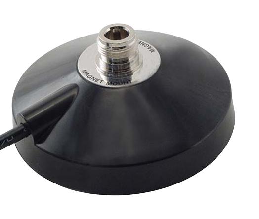 L-Com Hma3-Nfa10 Domed Magnetic Mount, Black, Antenna