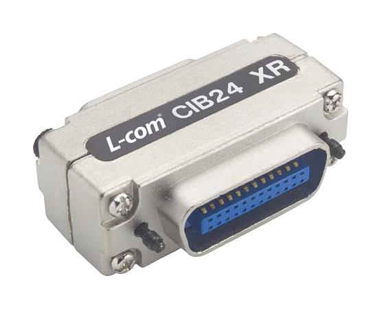 L-Com Cib24Xr D Sub Adapter, Plug/rcpt, 24Pos